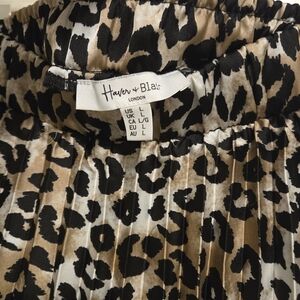 Haver & Blair Leopard Print Skirt